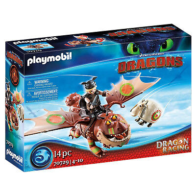#ad Playmobil Dragon Racing Fishlegs And Meatlug 70729 NEW IN STOCK $54.99
