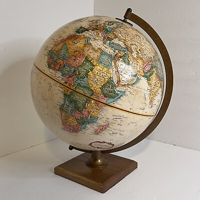 #ad Vintage Replogle 12” Diameter Globe World Classic Series By Leroy M. Tolman $54.99