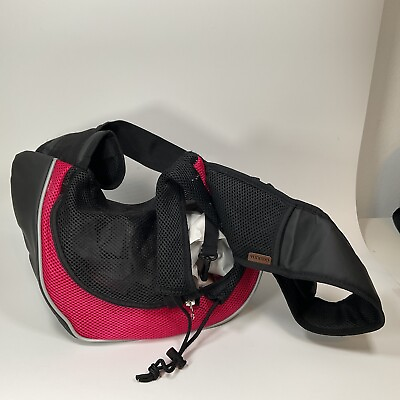 #ad YUDODO Pet Dog Sling Carrier Breathable Mesh Travel Safe Sling Bag Size Small $8.00
