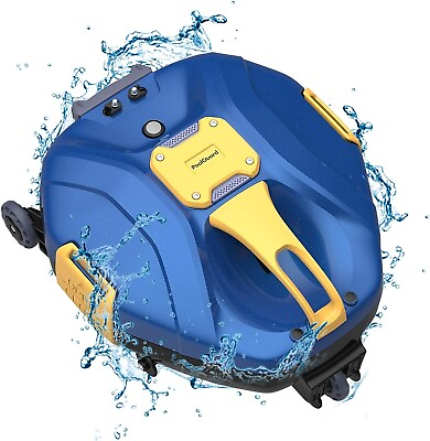 #ad Cordless Robotic Pool Vacuum Automatic Pool Cleaner Rechargeable Pool Robot Vac $129.95