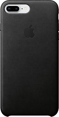 #ad Apple Leather Case for iPhone 8 Plus amp; iPhone 7 Plus Black $14.95