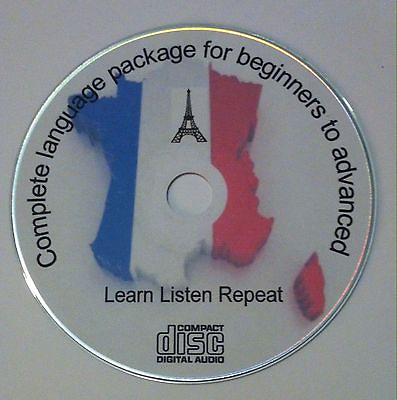 #ad Learn to speak French Audio CD Intermediate French Language Course FREE Pamp;P GBP 2.49