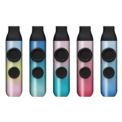 #ad High Gloss Dual Tone Hole Kazoo Adjustable Tone Gradient Colorful for Kids Adult AU $18.04