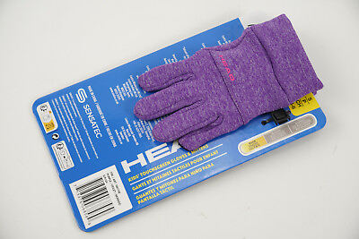 #ad Head Kid#x27;s Touchscreen Gloves Purple Small $9.00