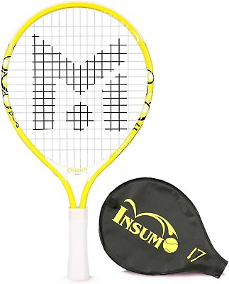 #ad Junior Tennis Racket for Beginner Kids Aged 2 10 Y with Cover Bag Yellow $29.95