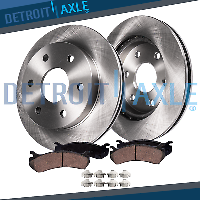 #ad Front Disc Brake Rotors Ceramic Brake Pads for Dodge Durango Dakota Brakes Kit $96.89
