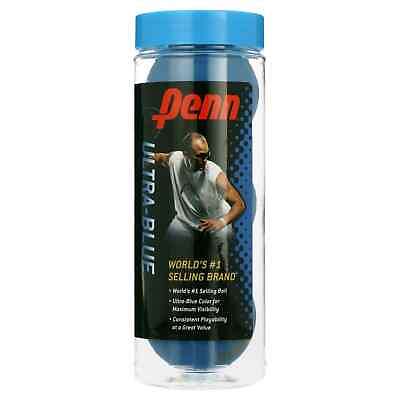 #ad Penn 2012 Ultra Blue Racquetball Balls 3pk $7.09