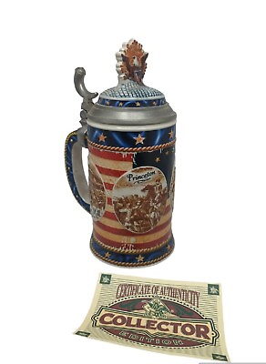 #ad Anheuser Busch Historical Wars Series American Revolution Stein CS447 VTG 2000 $34.95