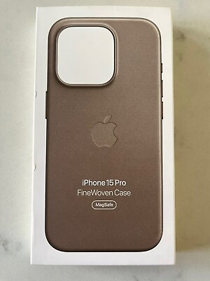 #ad Genuine Apple iPhone 15 PRO 6.1quot; FineWoven Case w Magsafe $28.99