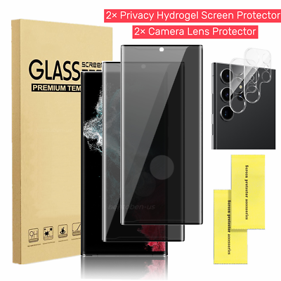 #ad Privacy Screen Protector Camera Lens Protector for Samsung Galaxy S23 S22 Ultra $14.24
