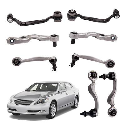 #ad 8x For 2007 2017 Lexus LS460 RWD Suspension Front Upper amp; Lower Control Arm Kit $179.99