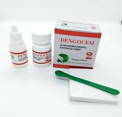 #ad DENGEN Dengocem 2 Dental Care Kit Teeth Repair Dental Permanent Kit Free II Ship $18.59