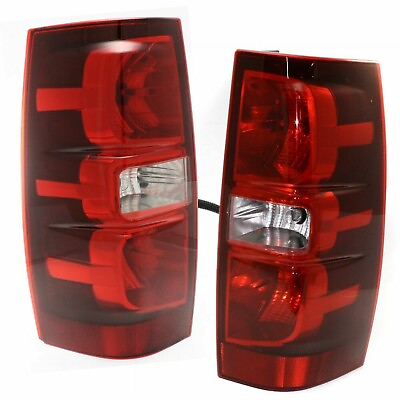 #ad New Fits Chevrolet Suburban 1500 2007 2014 5.3L Set Of Two Tail Lamp Assembly $140.38