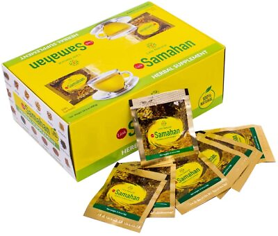 #ad SAMAHAN Ayurveda Herbal Tea Natural Drink for Cough amp; Cold remedy 30 Sachets $24.00
