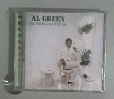 #ad al green IM STLL IN LOVE WITH YOU CD NEW shrinkwrap chunk out huge cover crack $7.80