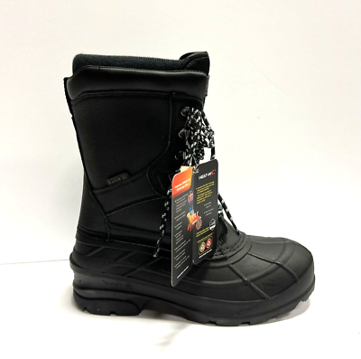 #ad Kamik Mens Nation Pro Snow Boots Black Size 7 M $84.13