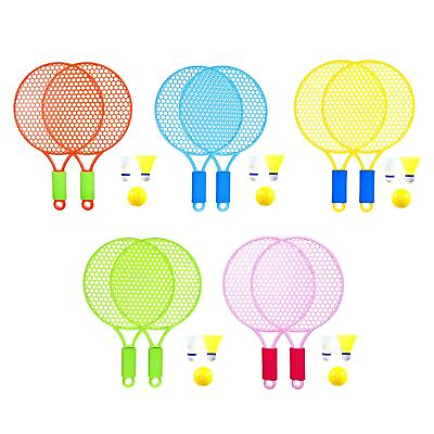 #ad Kids Tennis Rackets Tennis Racquet with Ball Shuttlecock Racket Game Interactive $10.45