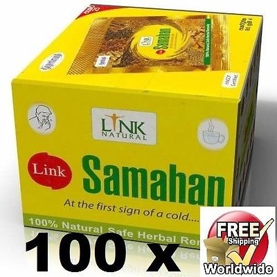 #ad 100 SAMAHAN Ayurveda Herbal Tea Natural Drink for Cough amp; Cold remedy AU $60.95