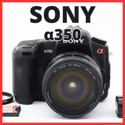 #ad C03 5591A 6 Sony ��350 Body 24 85mm lens set $269.23