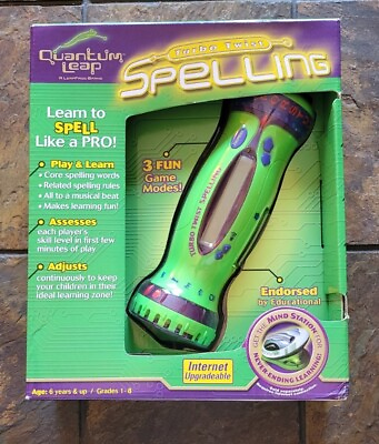 #ad Quantum Leap By Leap Frog Turbo Twist Spelling BRAND NEW Electronic Learning Toy $20.00
