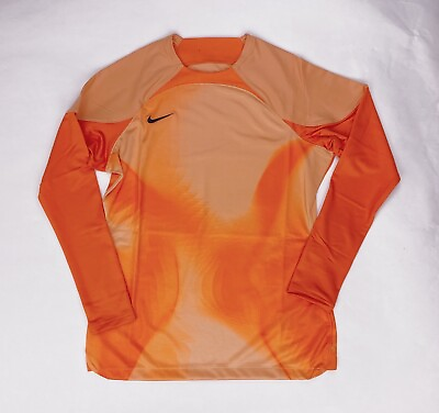#ad Nike US Long Sleeve Gardien IV Goalkeeper Soccer Jersey Women#x27;s M Orange DH8226 $17.00