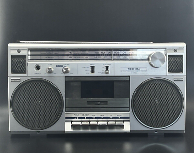 #ad Toshiba RT 120S Radio Boombox 1980’s Vintage Player Cassette Not Working $49.00