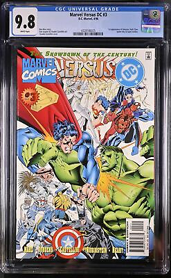 #ad Marvel Versus DC 3 CGC 9.8 1996 4328186025 1st Amazon Spider Boy Dark Claw Key $129.99