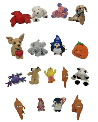 #ad PLUSH TOYS ASSORTED COLLECTIBLES LOT OF 17 VERY GOOD CONDITION $9.99