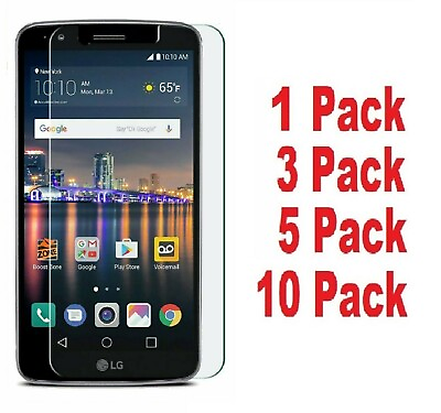 #ad LOT OF TEMPERED GLASS SCREEN PROTECTOR FOR LG STYLO 3 STYLO 3 PLUS ANTI SCRATCH $6.99