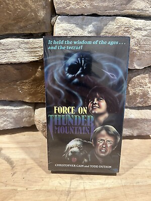 #ad BRAND NEW Force on Thunder Mountain VHS 1987 RARE Sealed OOP $27.59