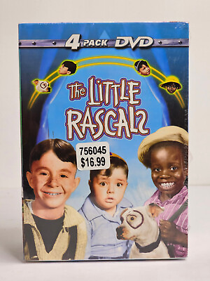 #ad The Little Rascals 4 Pack Collector DVD Set 12 Episodes New Sealed $14.95