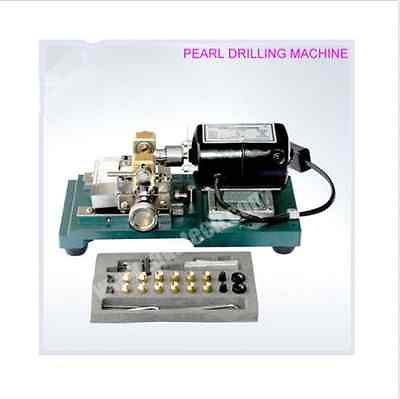 #ad new pearl drilling holing making machine 220v with steel bits and needles $380.93