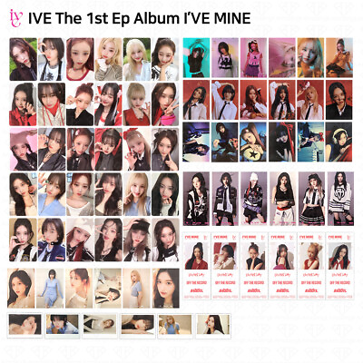 #ad IVE The 1st EP I#x27;VE MINE Official Photocard Polaroid Sticker Folded Poster KPOP $17.99
