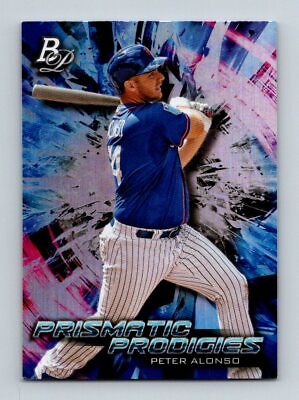 #ad 2018 Bowman Platinum #PPP 25 Peter Alonso $3.99
