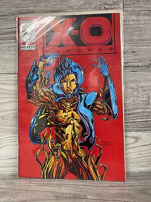 #ad Valiant Comics X O Manowar #21 Modern Age October 1993 Comic Book $12.80