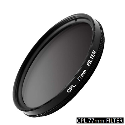#ad 77mm CPL Circular Polarizer Filter Camera Photography Lens 77mm in diameter $13.37
