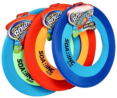 #ad Soft Giant Frisbee Throwing Disc 16quot; 3 Unit Assorted Soaring Flyer Splash F... $72.29