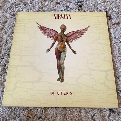 #ad Nirvana In ​​Utero Lp 1993 Original Edition　　3300821 $180.48