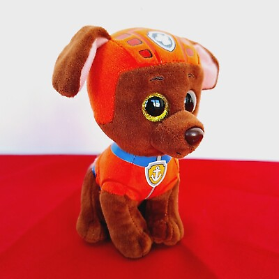 #ad Ty Beanie Boos Paw Patrol Zuma Plush 6 Inch Labrador Dog Stuffed Animal Toy $8.95
