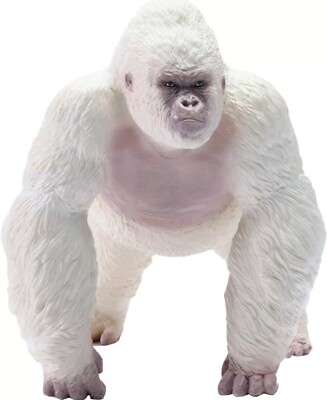 #ad RECUR Toys Large Mountain White Gorilla Toy $31.20