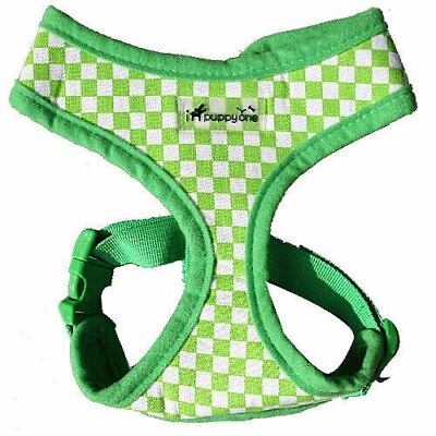 #ad Dog Soft Harness No Pull Adjustable Neck Chest Green Racing Small S $11.99