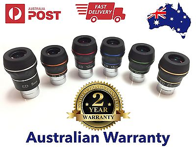 #ad 6 x Dual ED 1.25quot; eyepiece for telescope Full PACK 1.25quot; eyepieces telescope AU $449.00