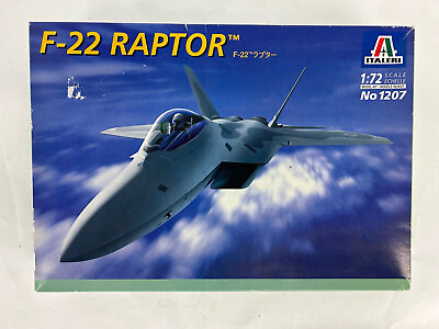 #ad Italeri F 22 Raptor 1:72 Scale Model Kit $27.49