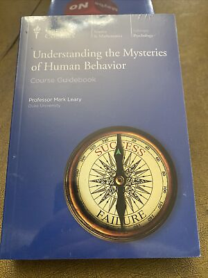 #ad THE GREAT COURSES 4 DVD Guidebook Understanding Mysteries Of Human Behavior $30.00