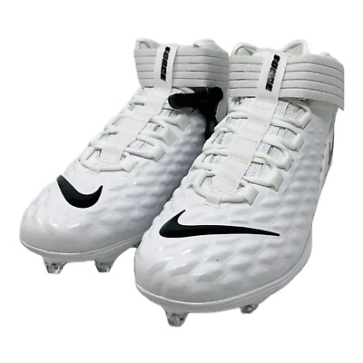 #ad Nike Football Cleats White Force Savage Pro 2 Detachable BV398 100 Men#x27;s 11.5 $69.99
