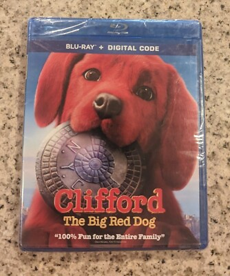 #ad Clifford The Big Red Dog Blu rayDigital Code 2021 NEW no slipcover $14.85