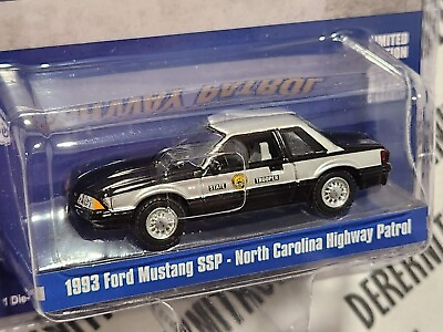#ad #ad GreenLight 1993 Ford Mustang SSP North Carolina Highway Patrol ACME Fox Body $5.99