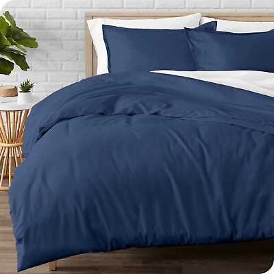 #ad Bare Home Flannel Duvet Cover amp; Sham Set 100% Cotton Double Brushed $62.99