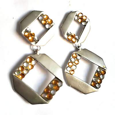 #ad Geometric Dangle Earrings $8.99