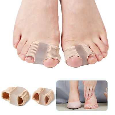#ad Foot Correction Overlapping Toe Separator Toe Splitter Shoe Accessories D $1.89